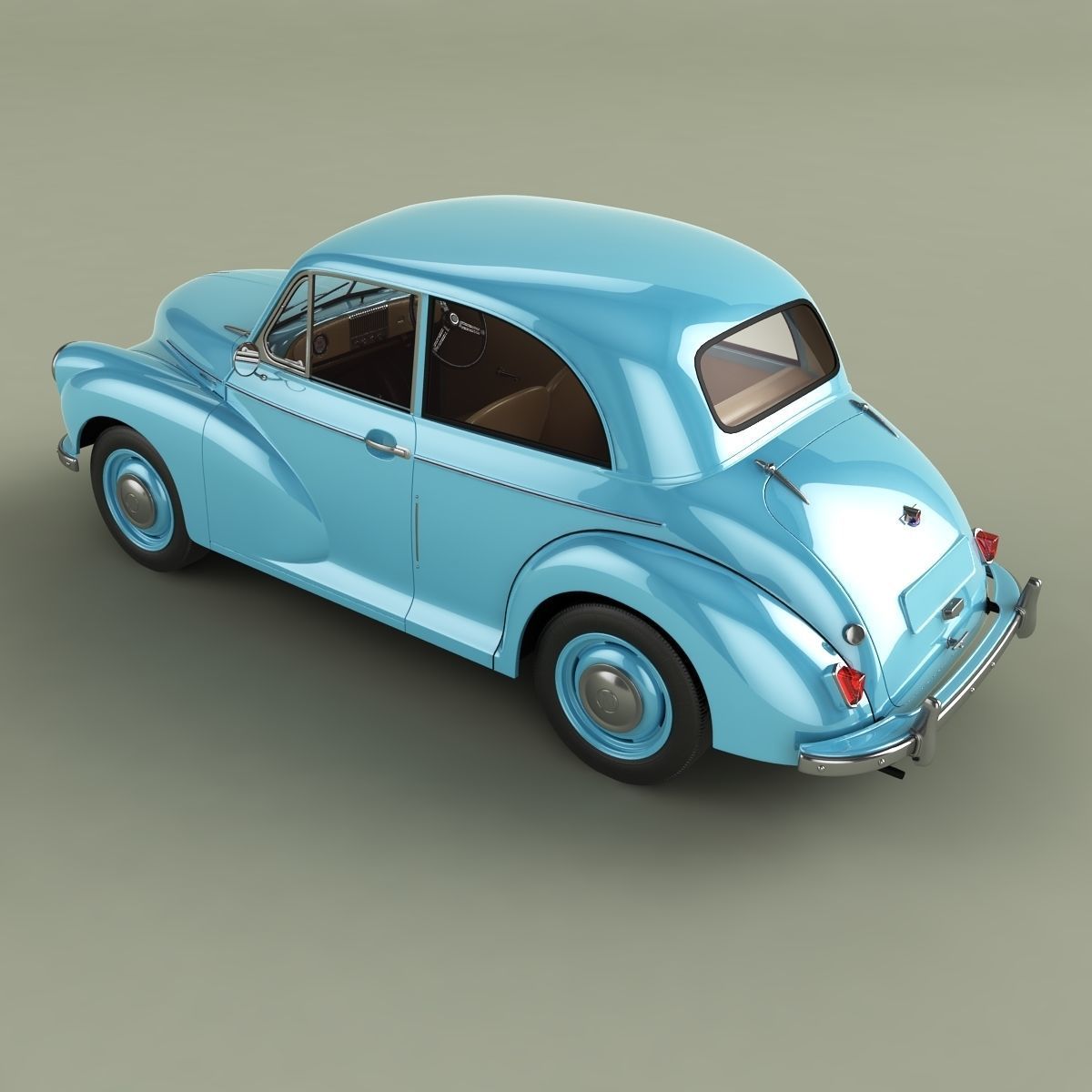 Morris Minor MM Series 2 3D model_7