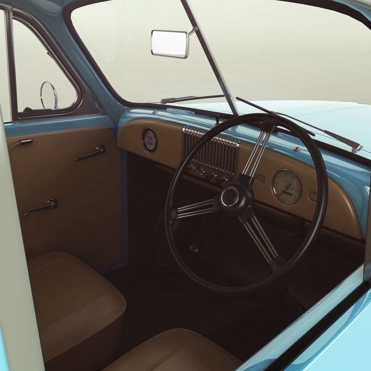 Morris Minor MM Series 2 3D model_8