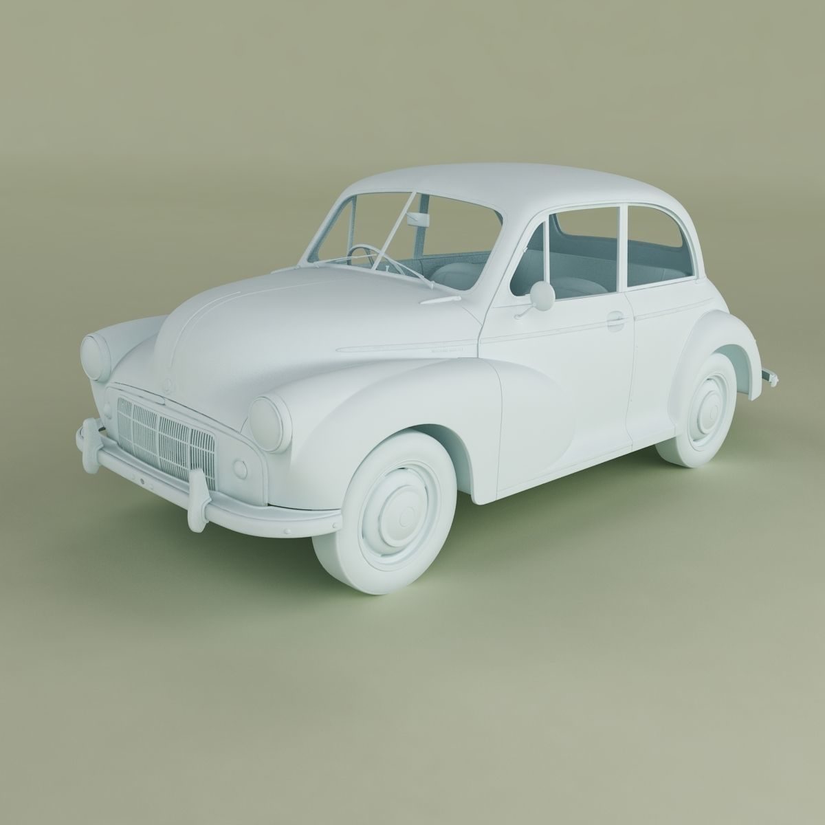 Morris Minor MM Series 2 3D model_10