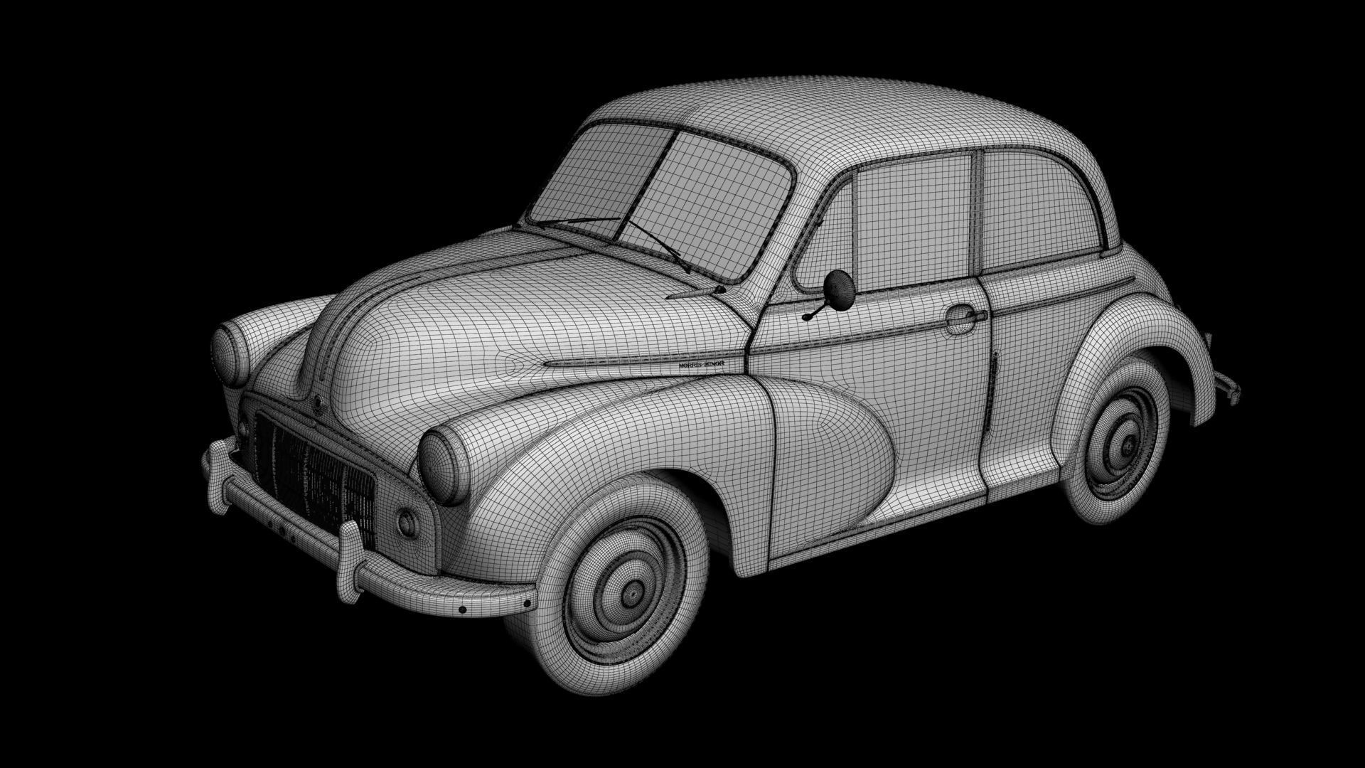 Morris Minor MM Series 2 3D model_14