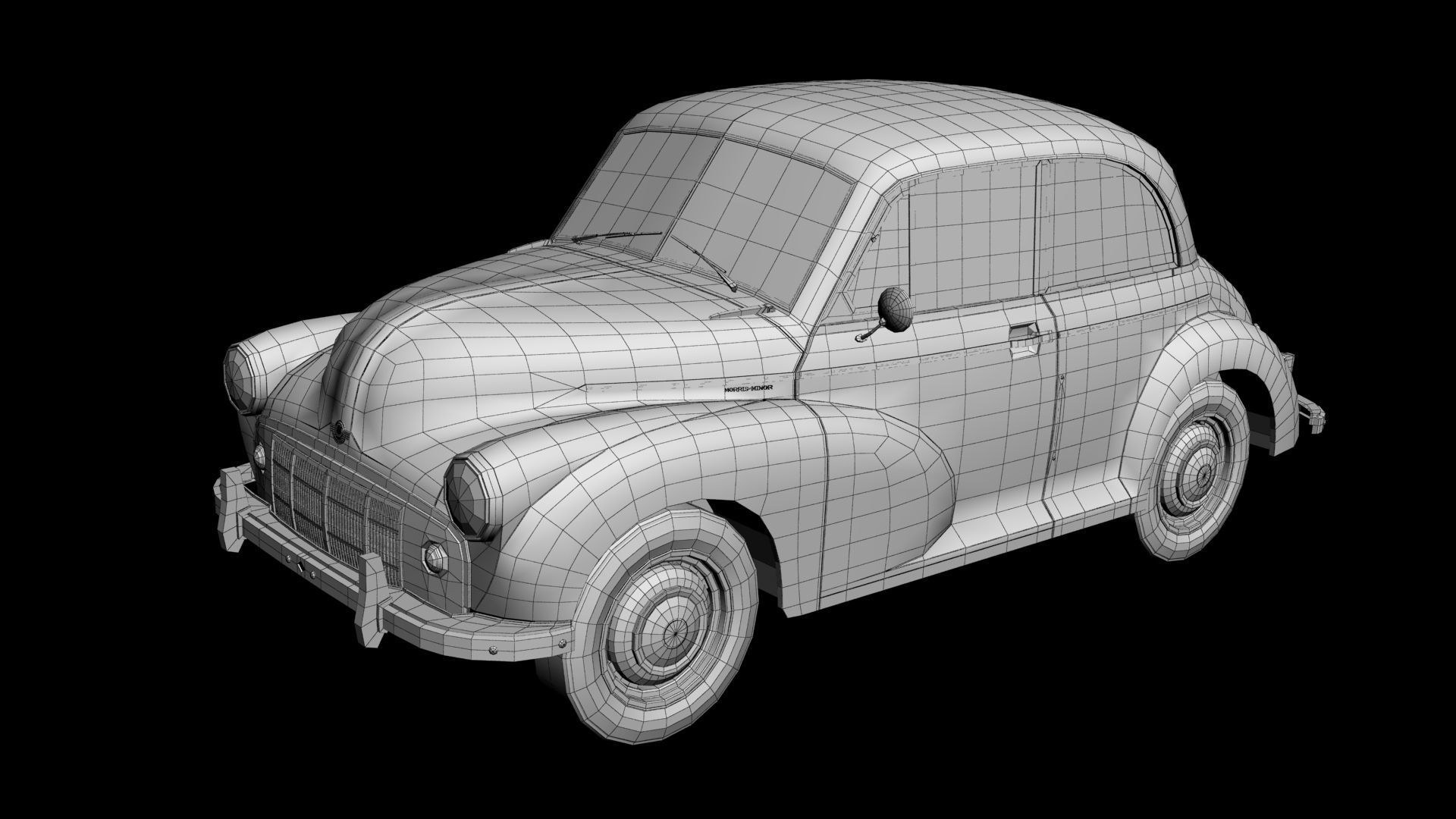 Morris Minor MM Series 2 3D model_13