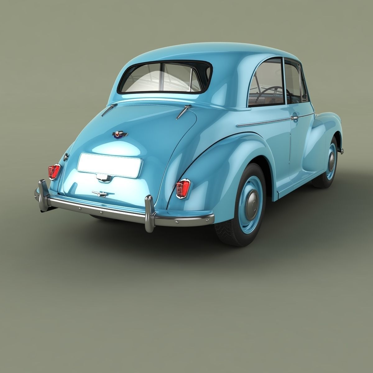Morris Minor MM Series 2 3D model_2