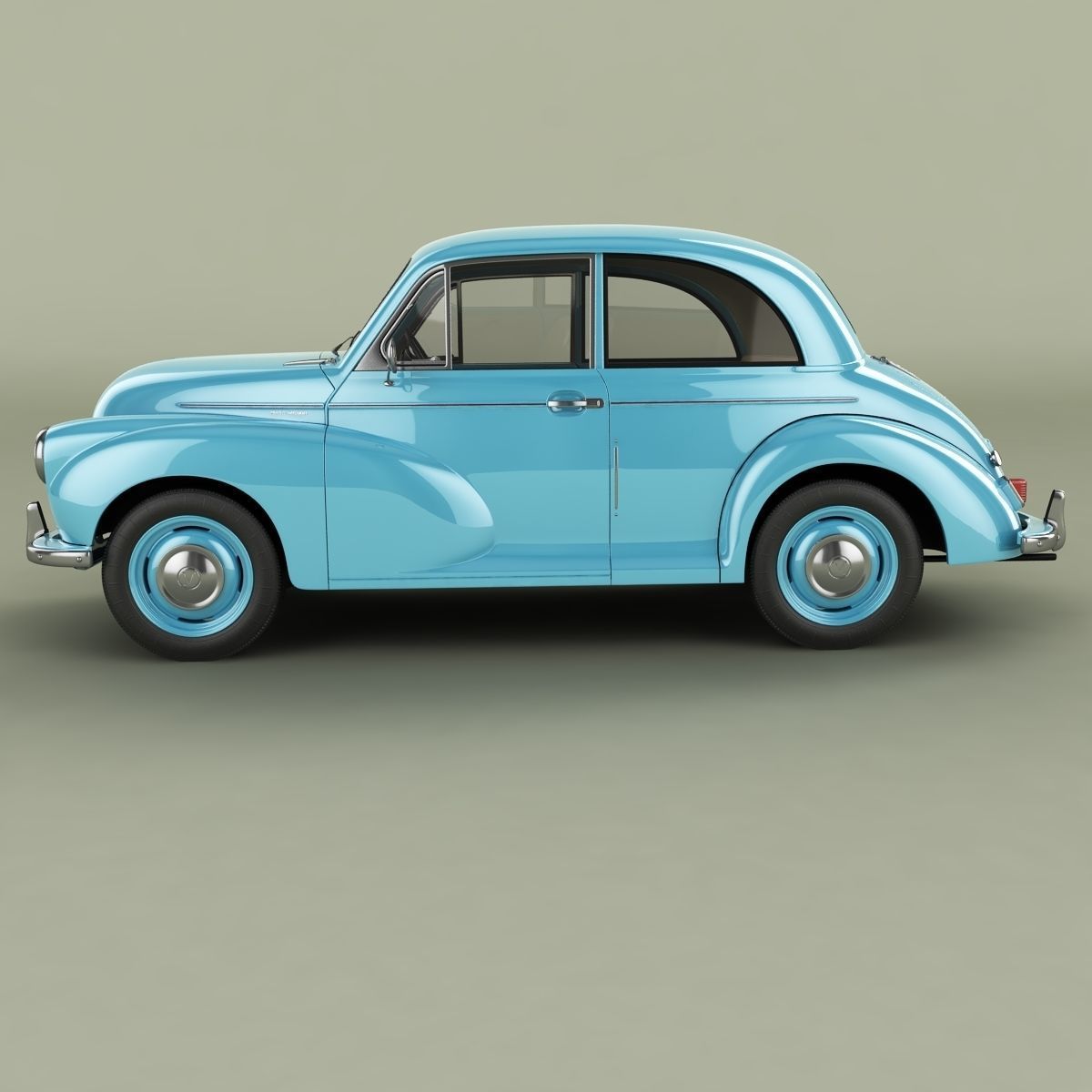 Morris Minor MM Series 2 3D model_1