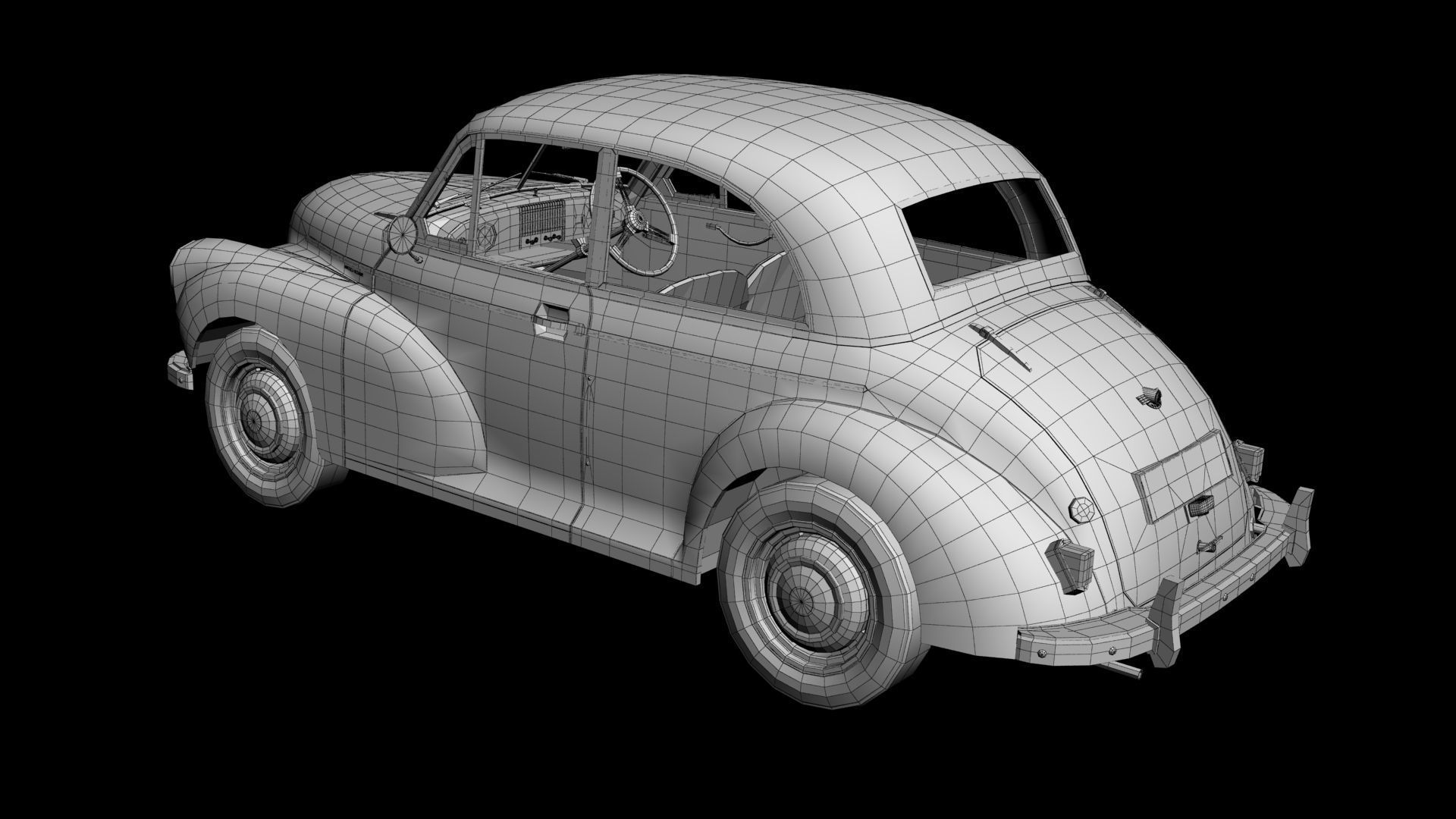 Morris Minor MM Series 2 3D model_15