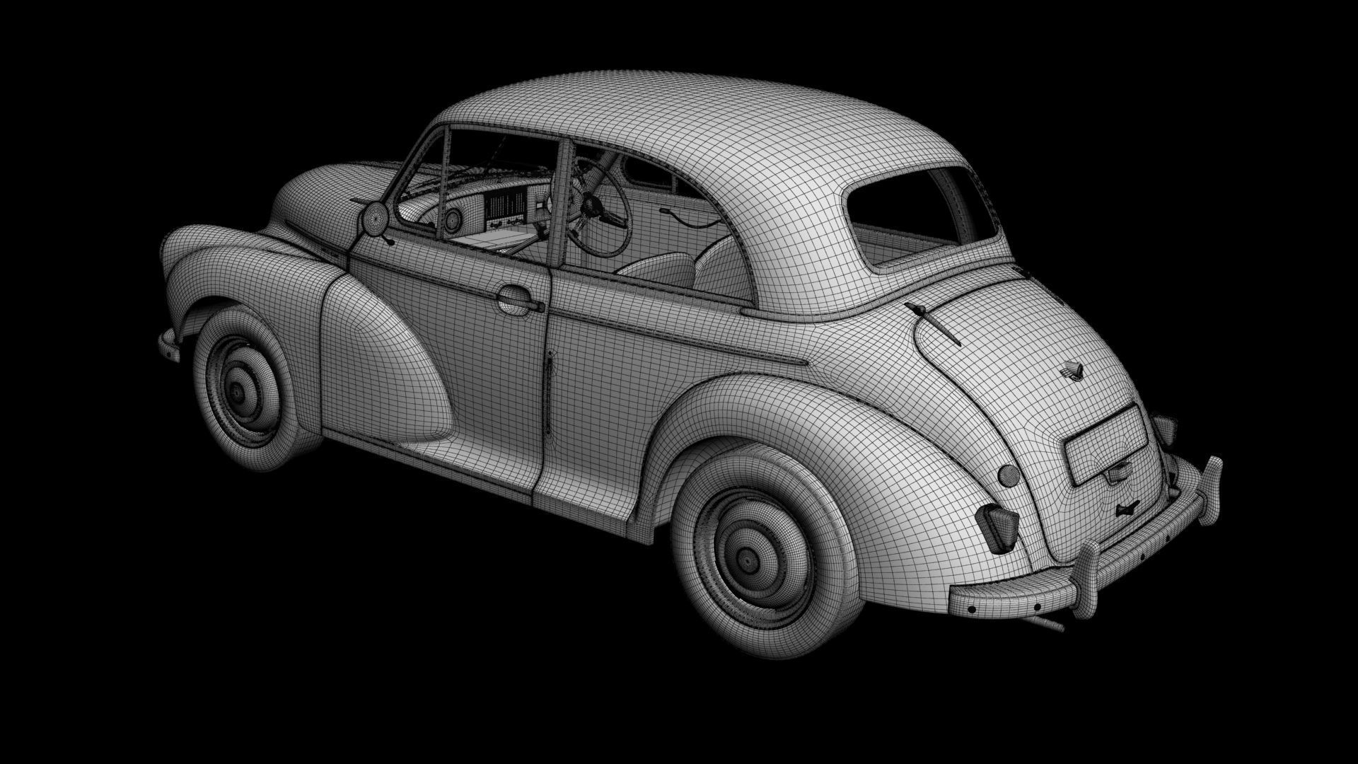 Morris Minor MM Series 2 3D model_16