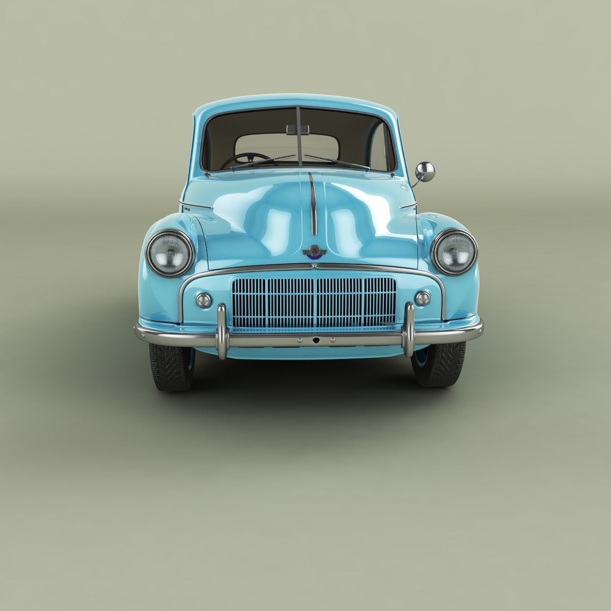 Morris Minor MM Series 2 3D model_4