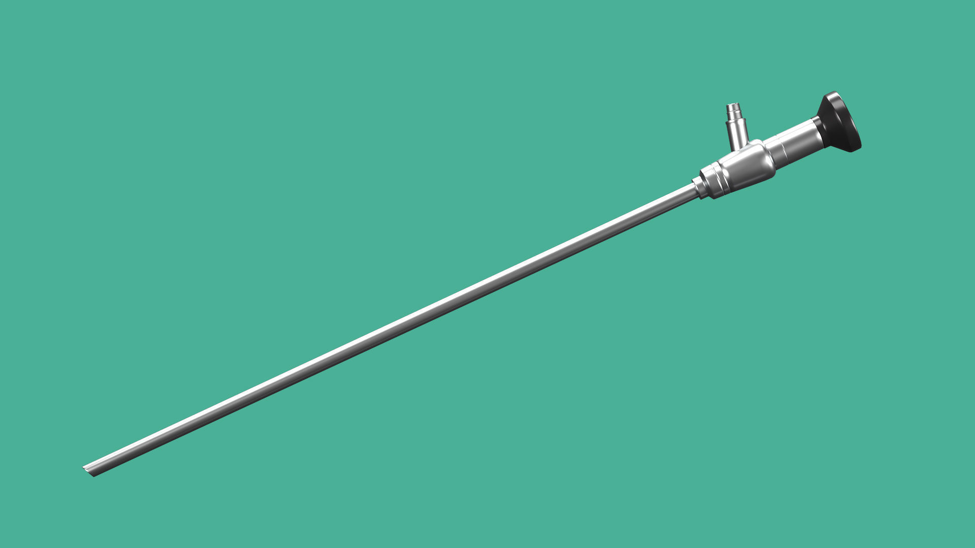 Arthroscopy Trocar Low-poly 3D model_4
