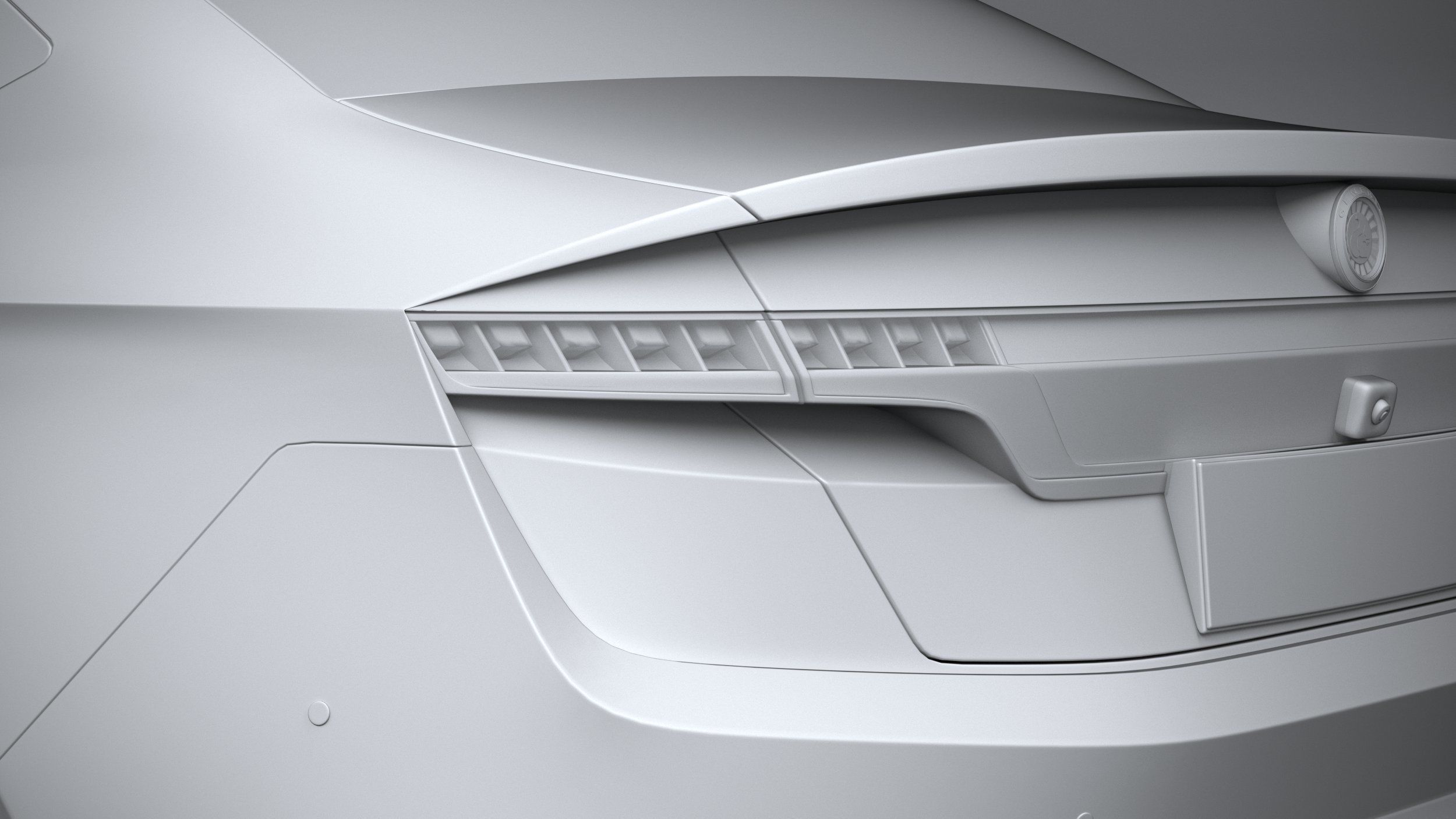 Generic Sedan EV 2023 3D model_24