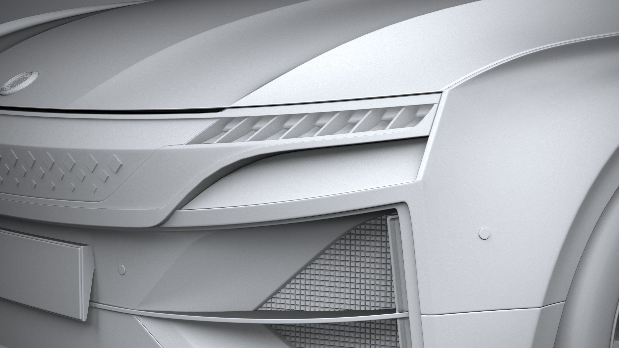 Generic Sedan EV 2023 3D model_23
