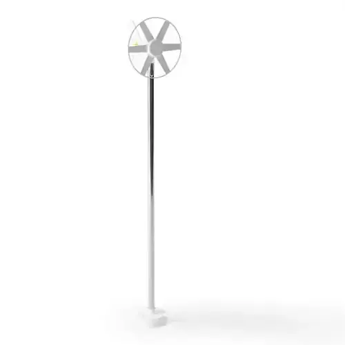 6 Blade Metal Wind Turbine