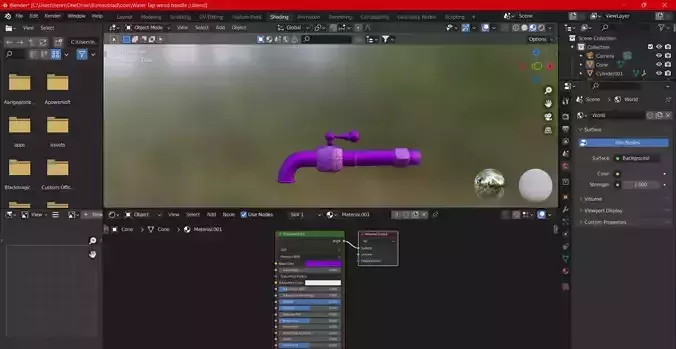 Water tap simplistic