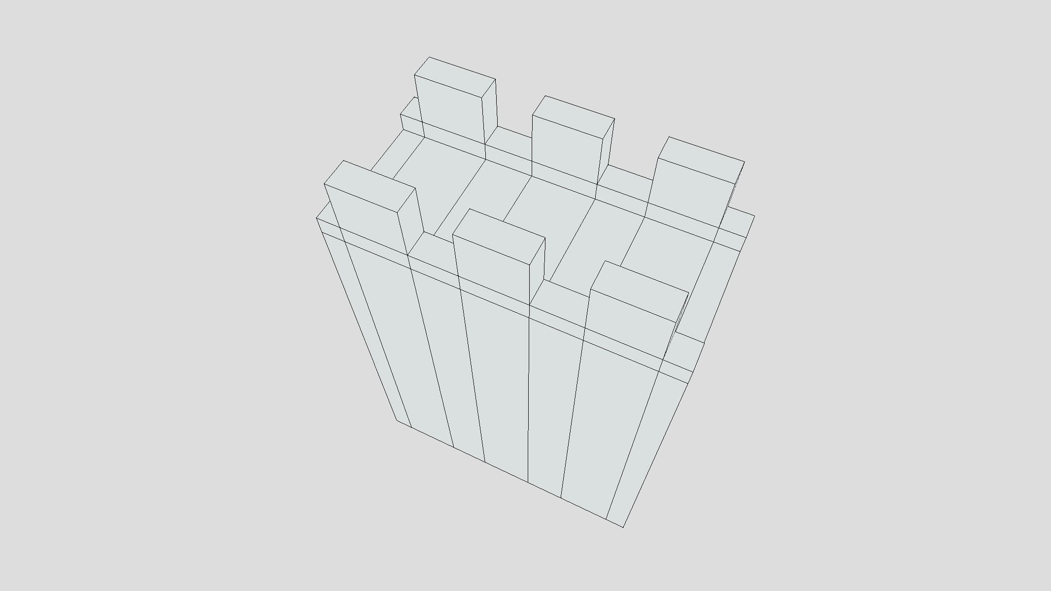 Medieval Castle Module 02 Low Poly PBR Realisitc  Low-poly 3D model_7