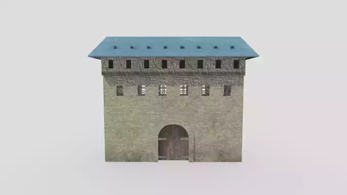 Medieval Castle Module 05 Low Poly PBR Realistic 