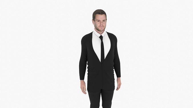 James Corden Low-poly 3D model