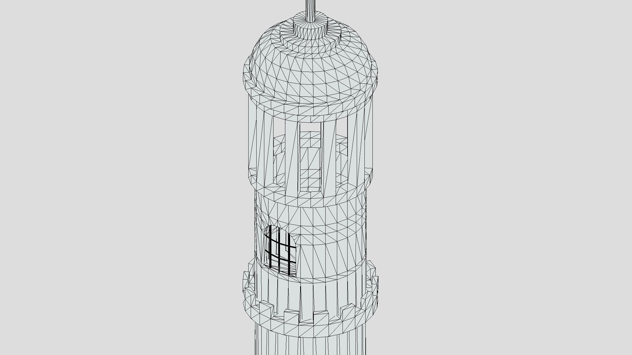 Medieval Castle Module 08 Low Poly PBR Realistic Low-poly 3D model_5