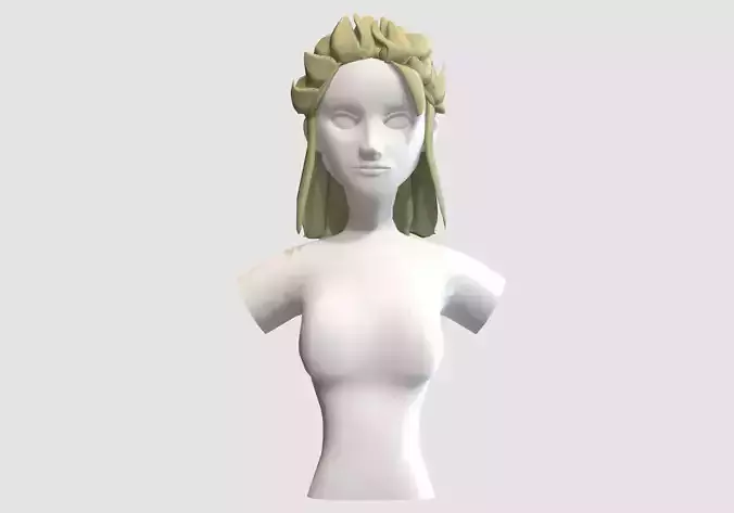 Female Cartoon Hairstyle 