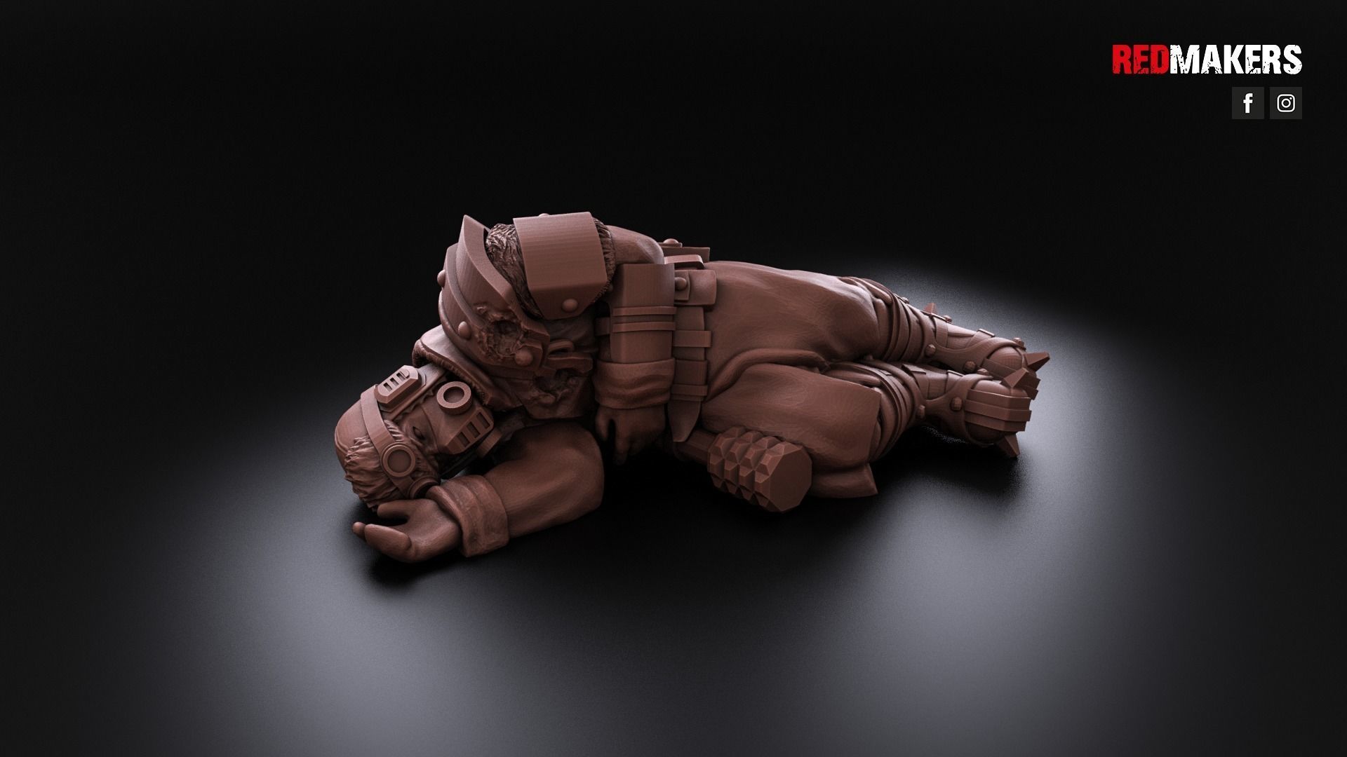 Ice Warriors - Slain soldiers 3D print model_3