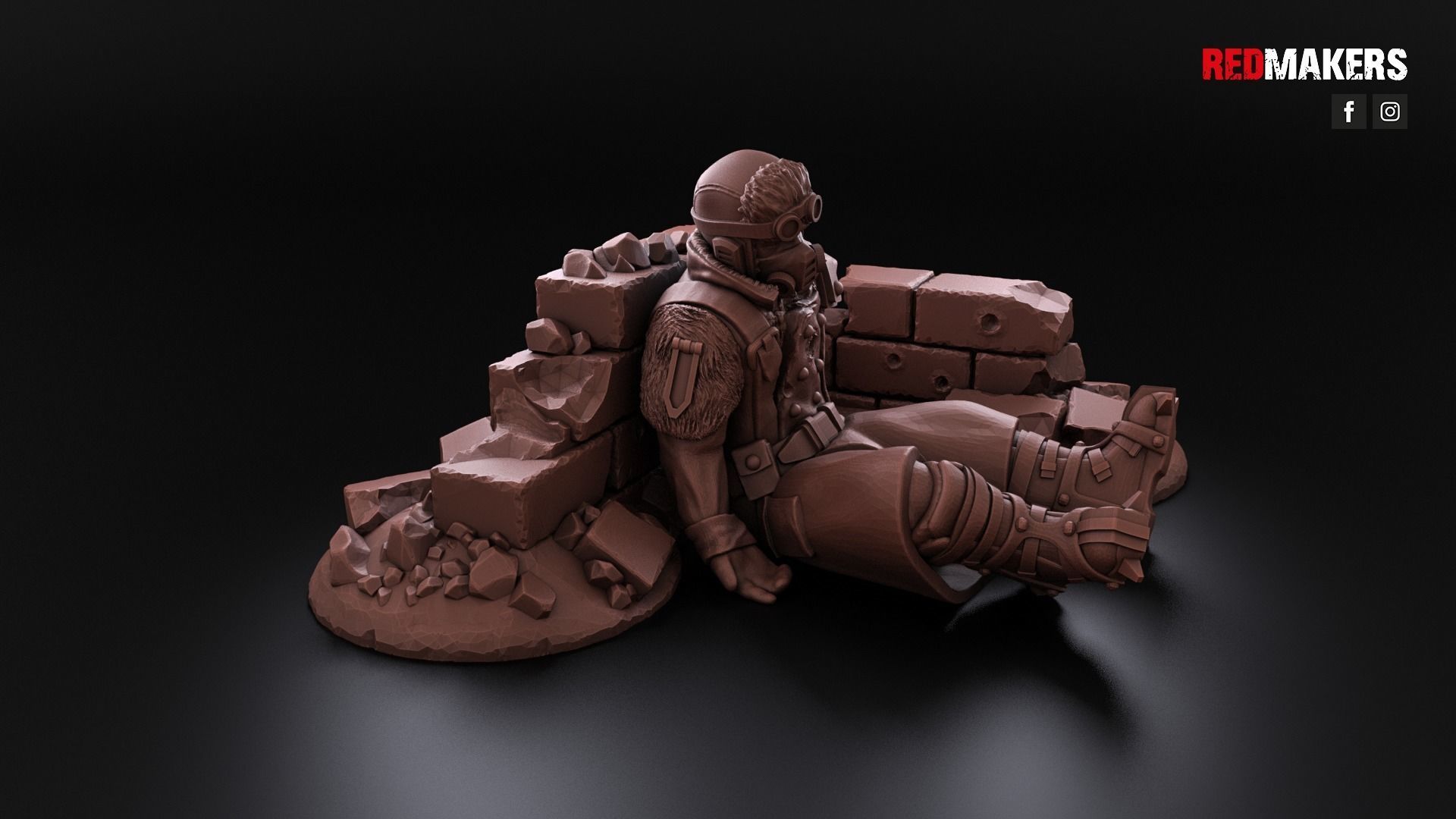Ice Warriors - Slain soldiers 3D print model_14