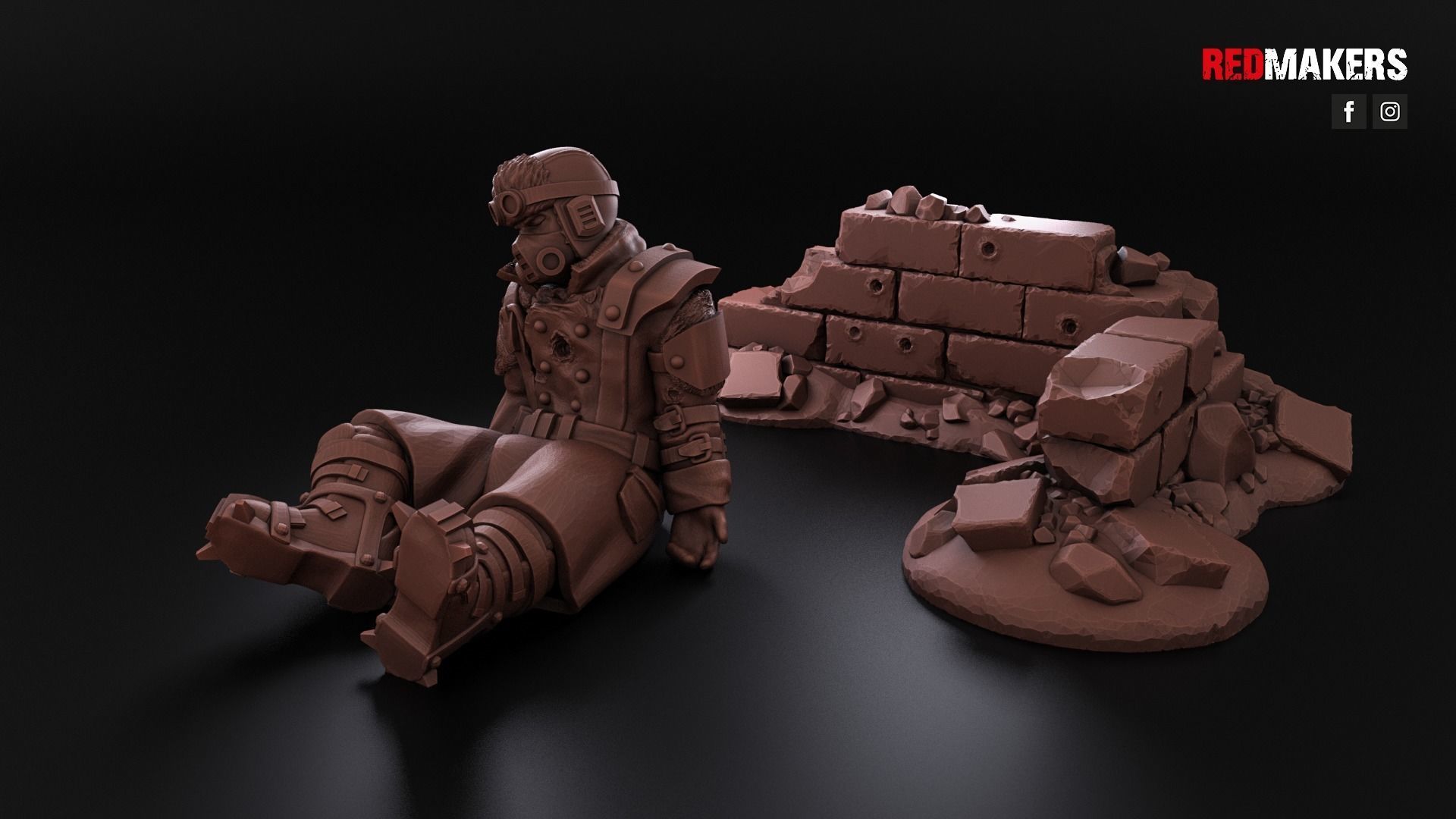 Ice Warriors - Slain soldiers 3D print model_13