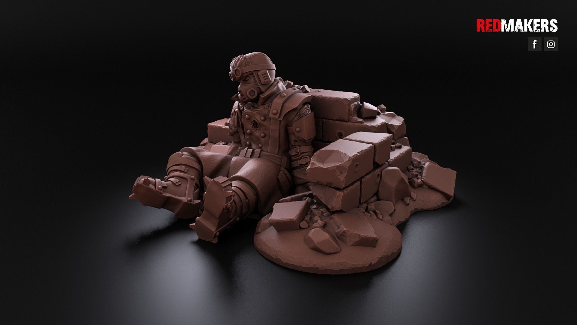 Ice Warriors - Slain soldiers 3D print model_12