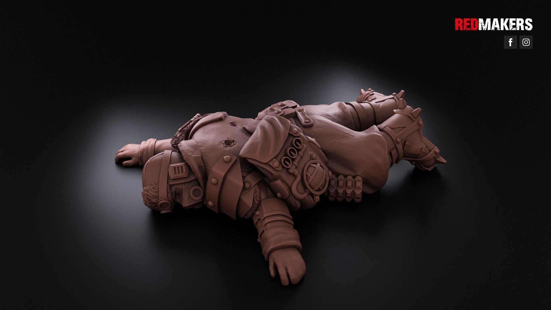 Ice Warriors - Slain soldiers 3D print model_11