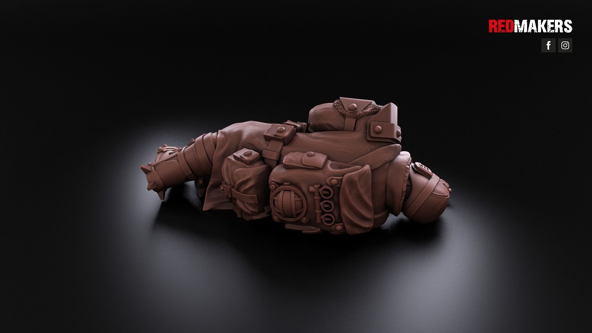 Ice Warriors - Slain soldiers 3D print model_4