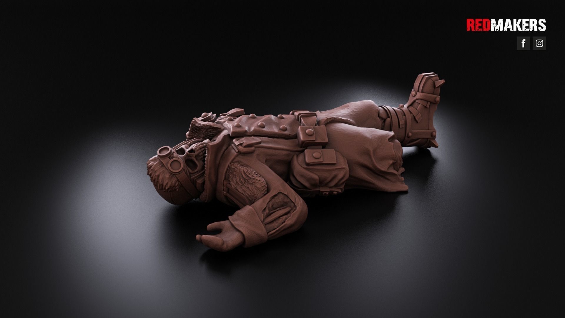 Ice Warriors - Slain soldiers 3D print model_5