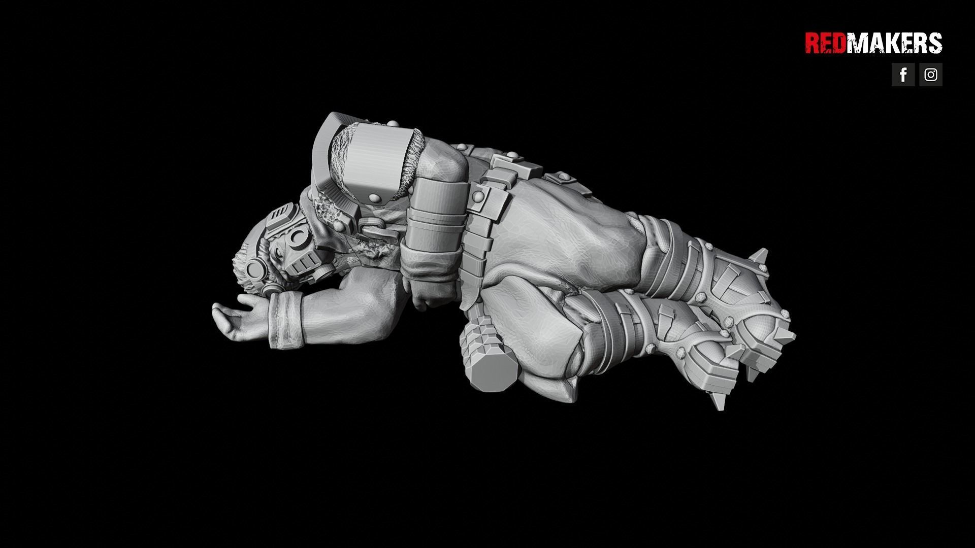 Ice Warriors - Slain soldiers 3D print model_18