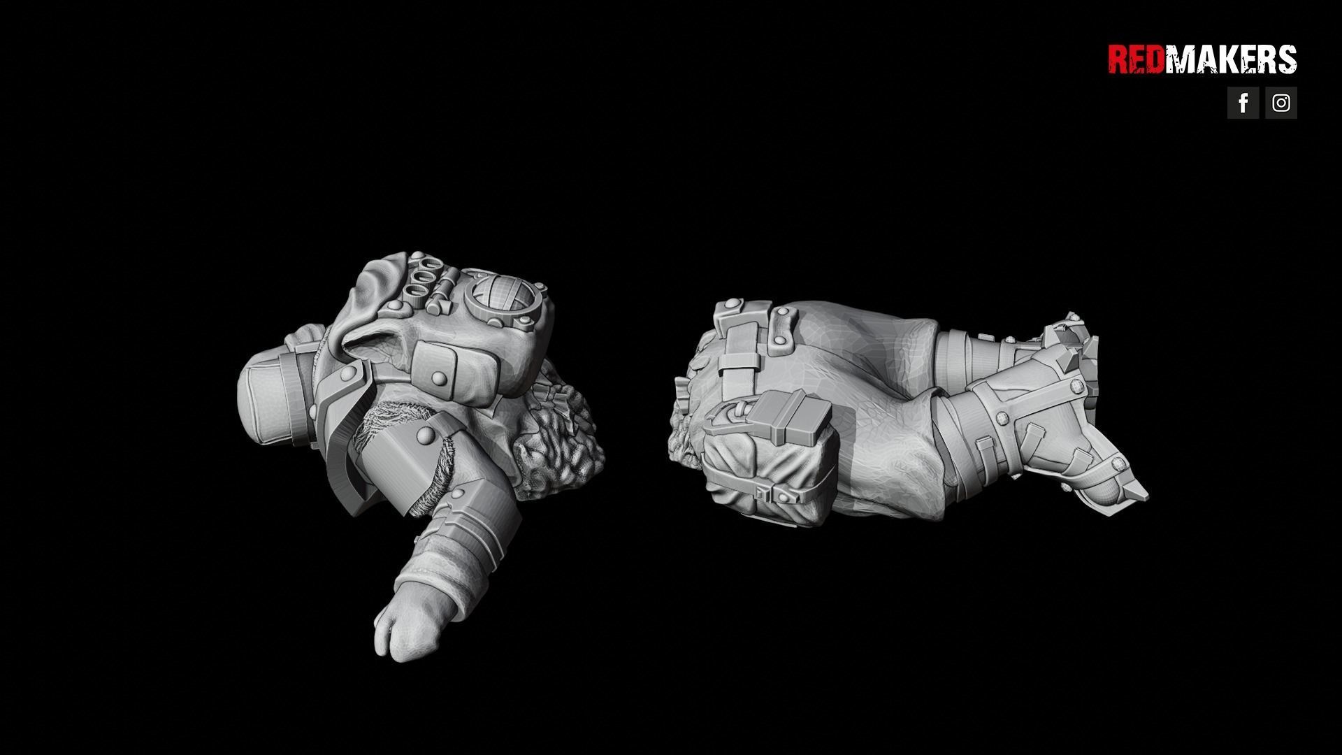 Ice Warriors - Slain soldiers 3D print model_23