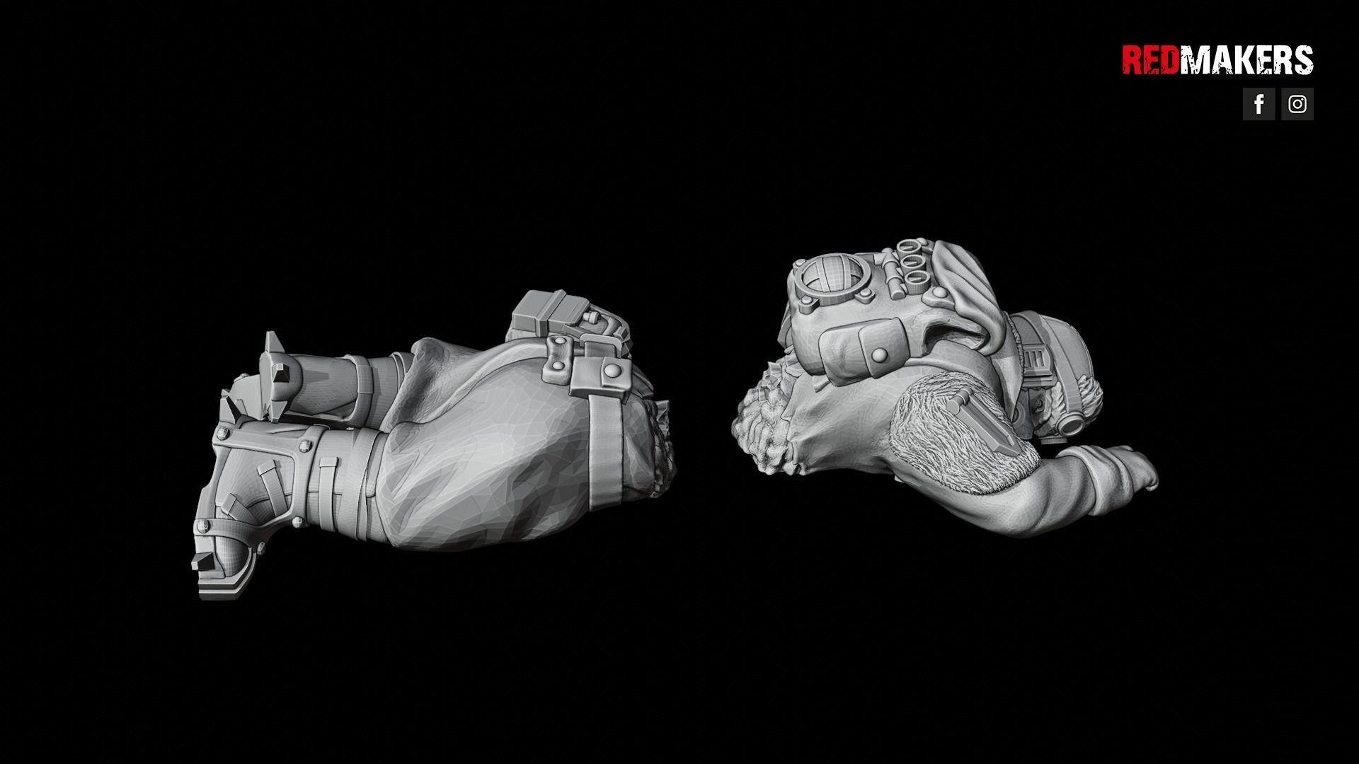 Ice Warriors - Slain soldiers 3D print model_22