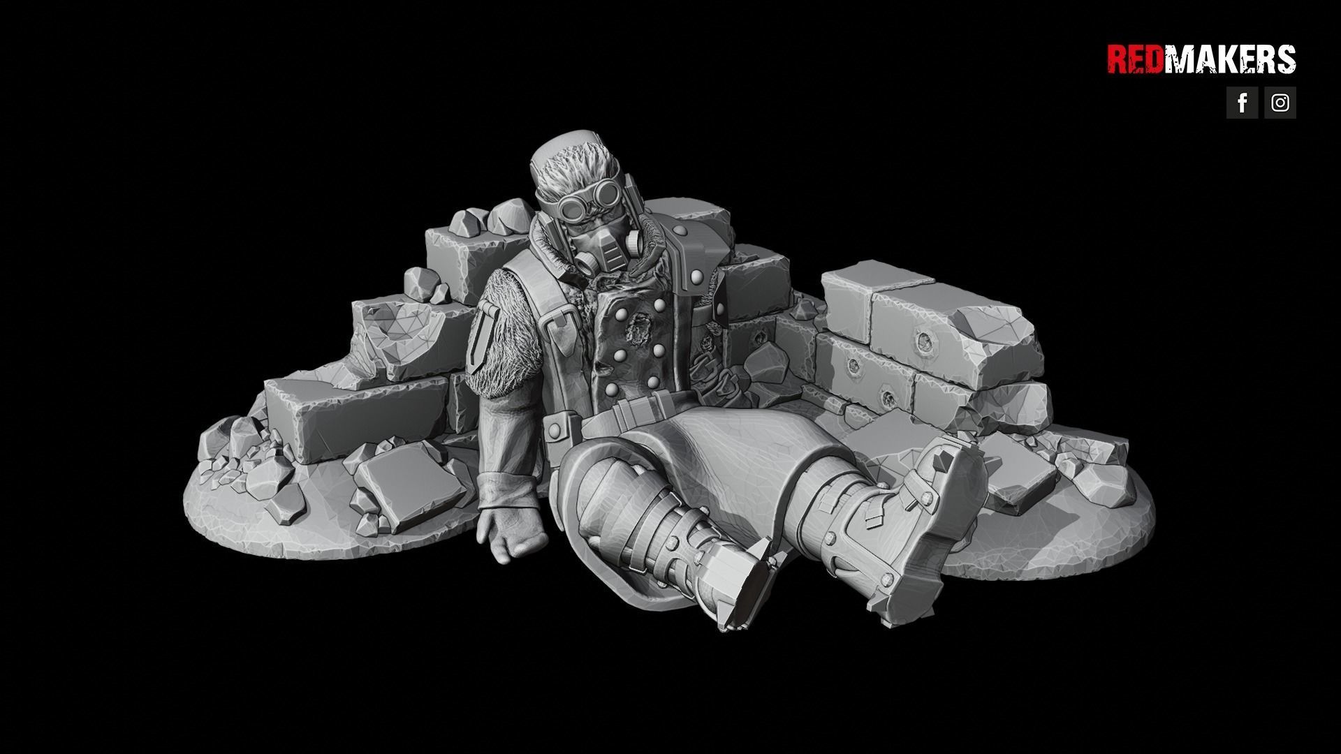 Ice Warriors - Slain soldiers 3D print model_27