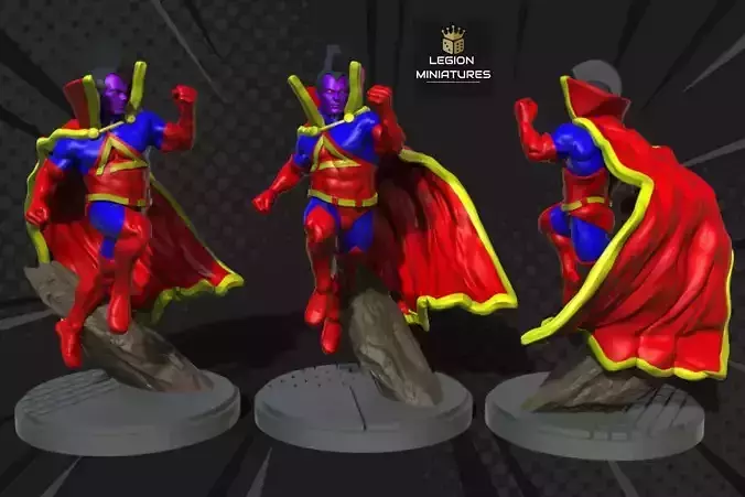 MARVEL CRISIS PROTOCOL GLADIATOR PRESUPPORTED INCLUDED 3D print model