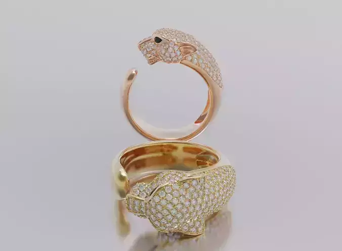 Pantera Ring 3D print model