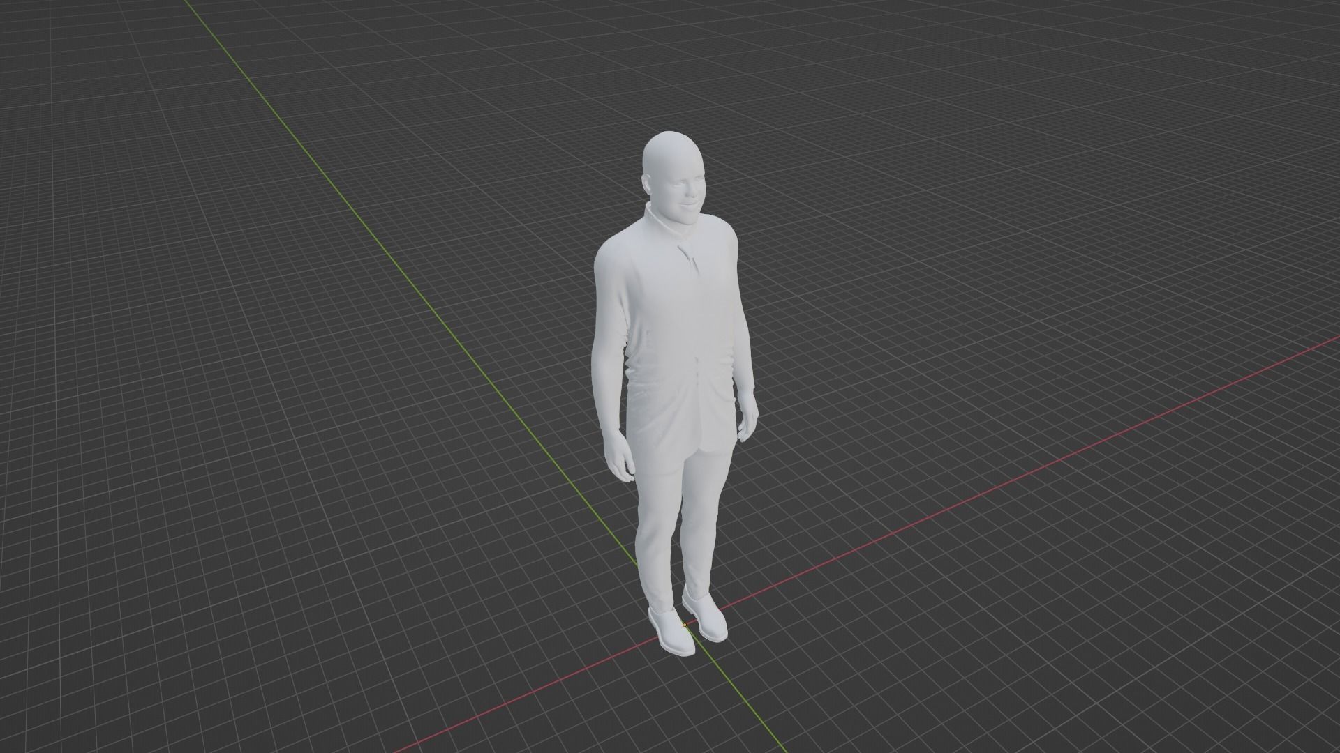 Kurt Angle Low-poly 3D model_7