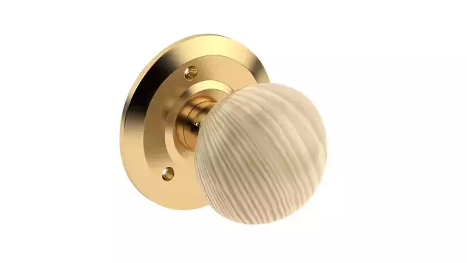 Pine Wood Mortice Door Knob