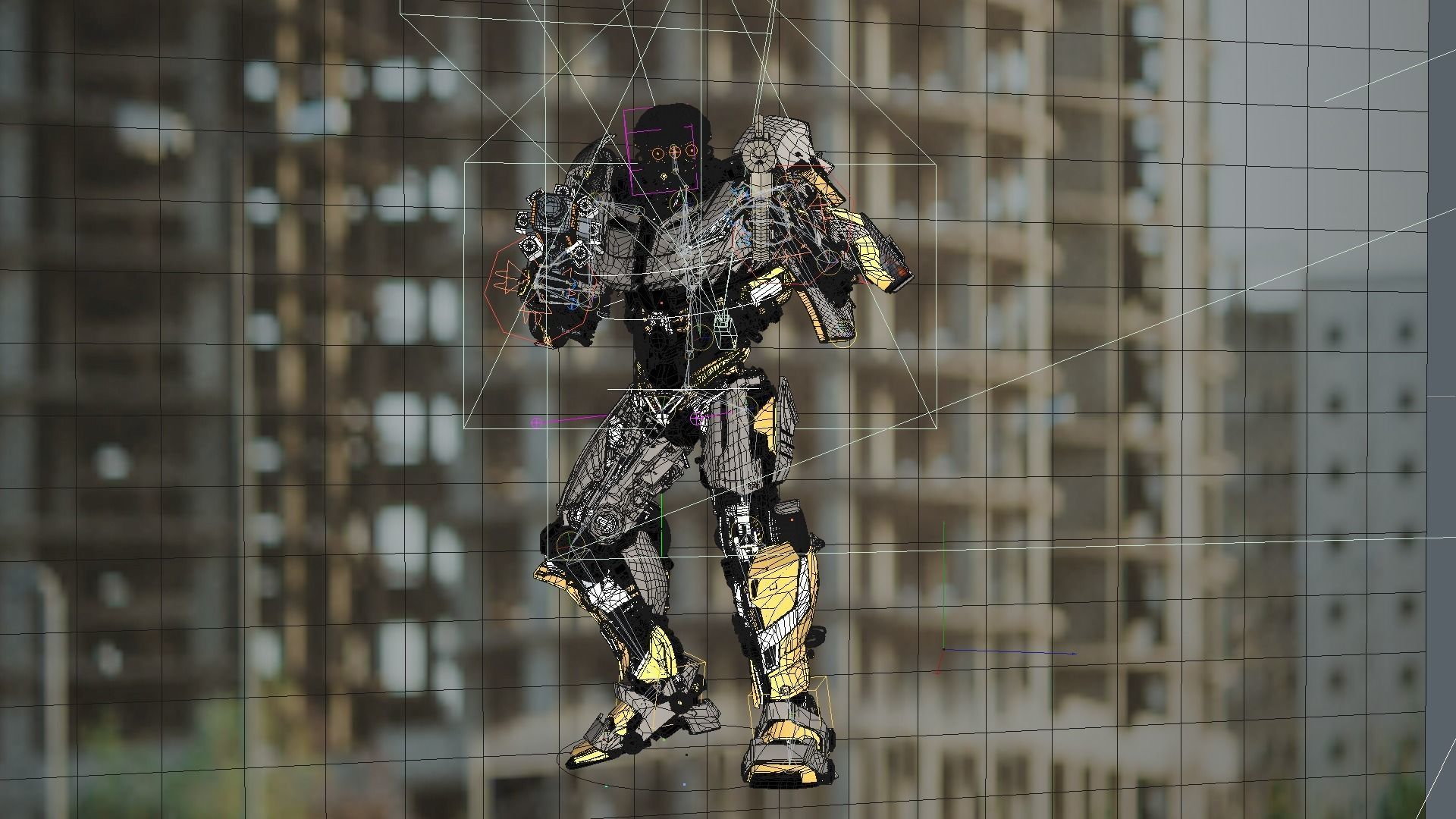 HOT ROD autobot Transformers last knight Rigged 3D model_4