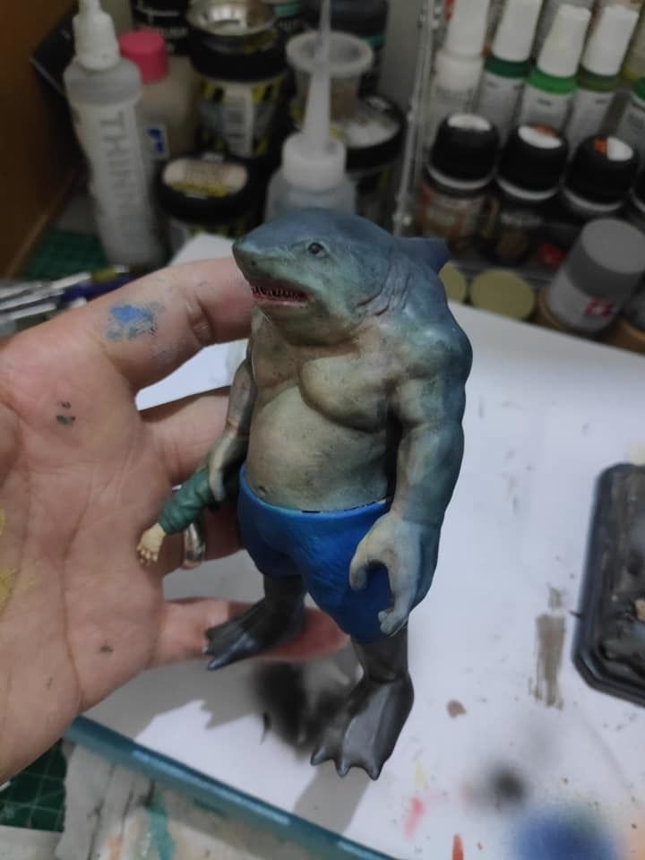 king shark stl  3D print model_2