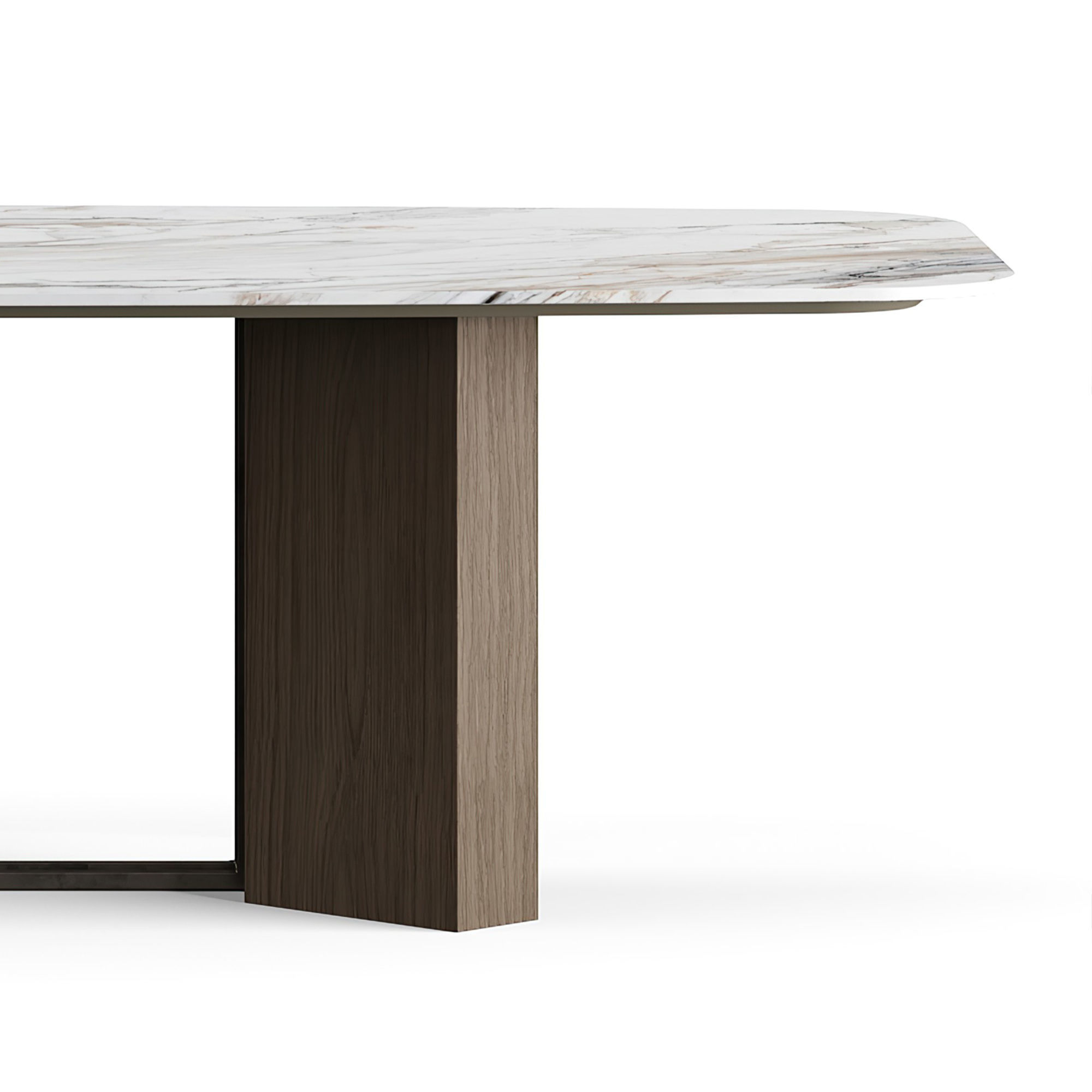 Meridiani Plinto Rectangle Table 280 cm by Andrea Parisio 3D model_6