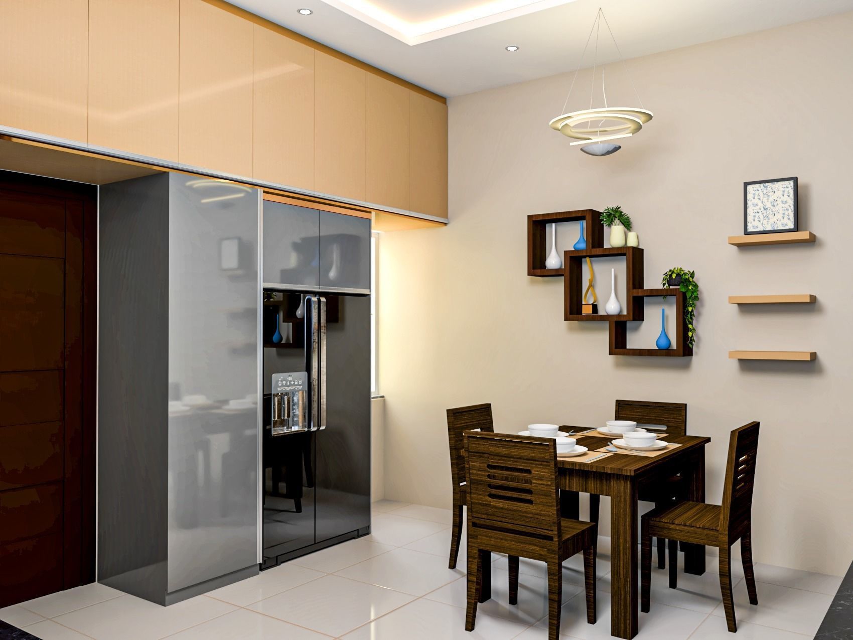 4BHK Modular Interior 3D model_27