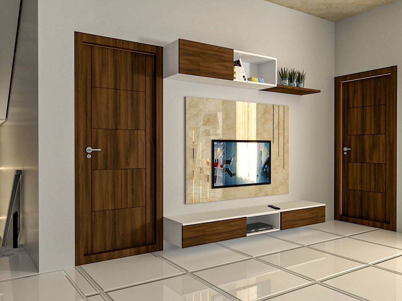 4BHK Modular Interior 3D model_23
