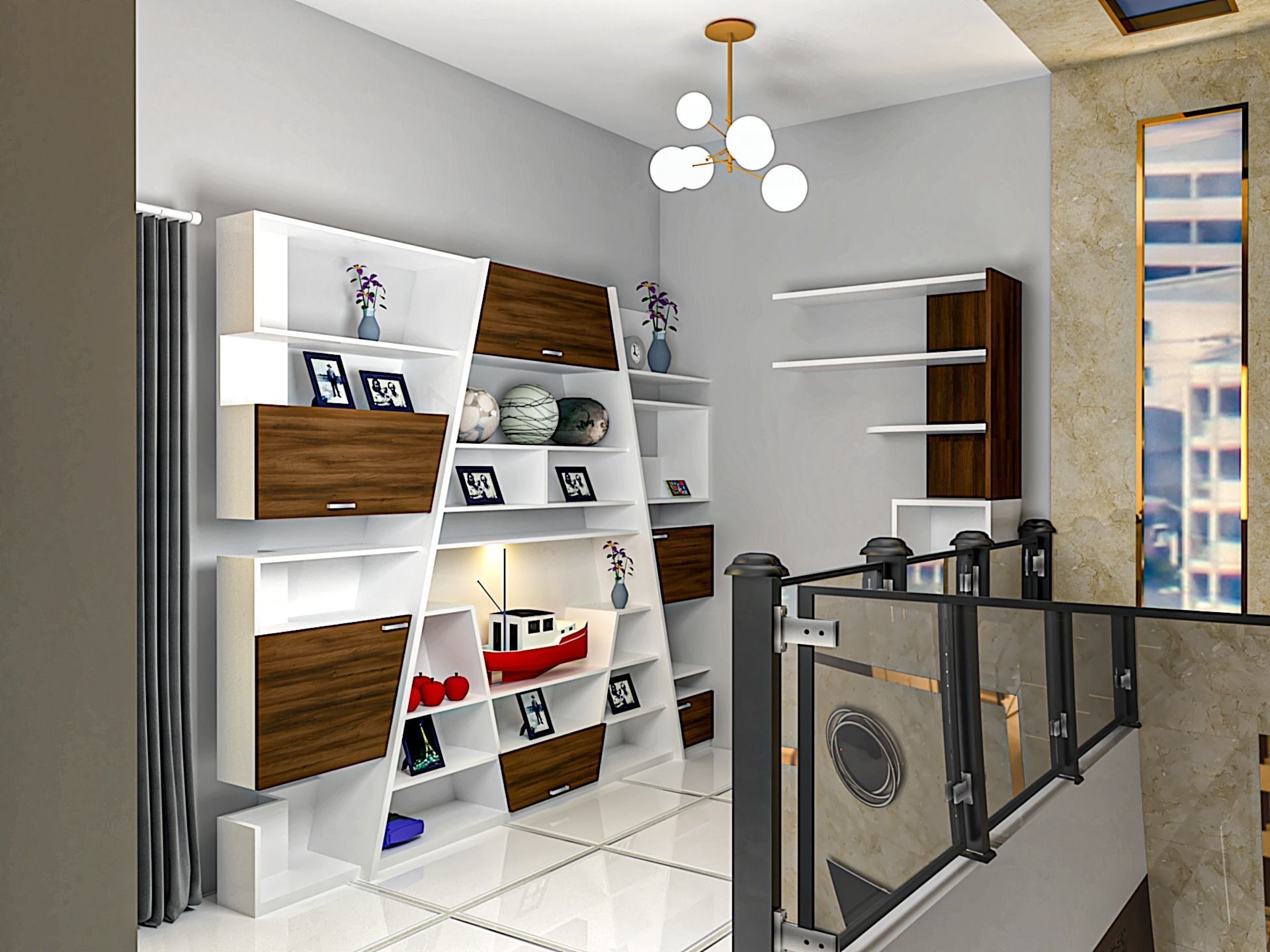 4BHK Modular Interior 3D model_21
