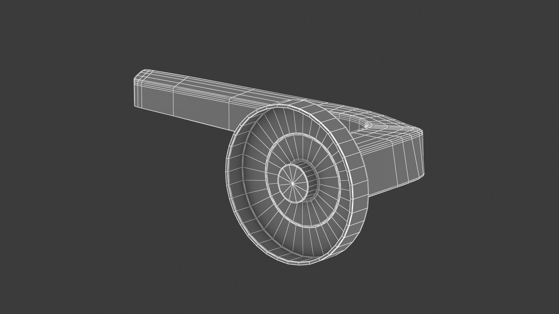 Zoo Hardware Rosso Maniglie Lyra Matt Black 3D model_7