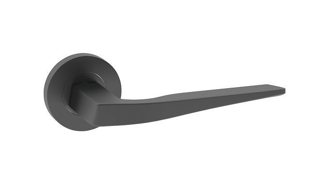 Zoo Hardware Rosso Maniglie Lyra Matt Black 3D model