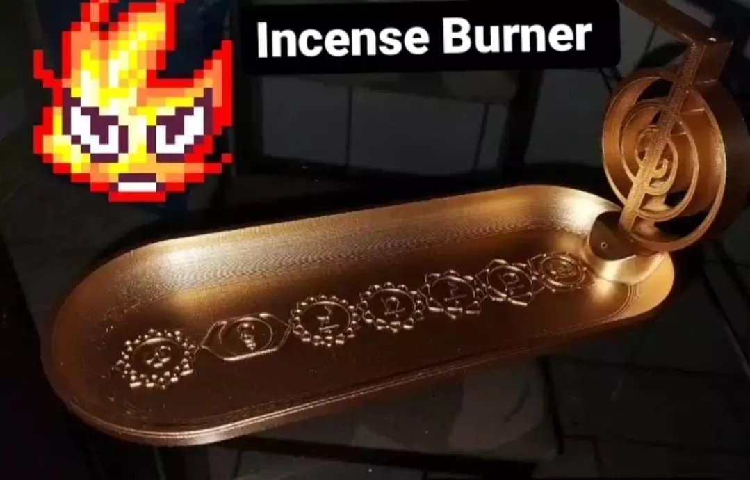Chokurei  Incense Burner The Remix 3D print model_0
