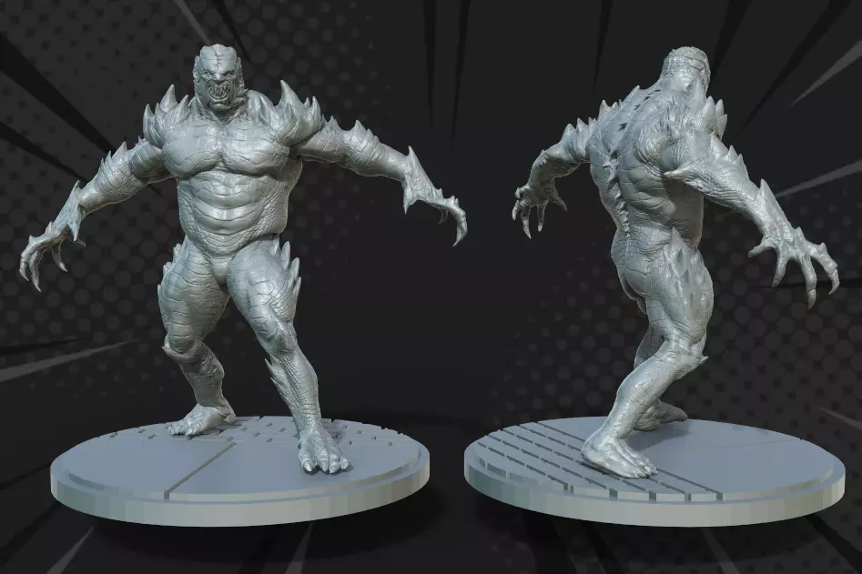 MARVEL CRISIS PROTOCOL ABOMINATION PRESUPPORTED INCLUDED 3D print model_0