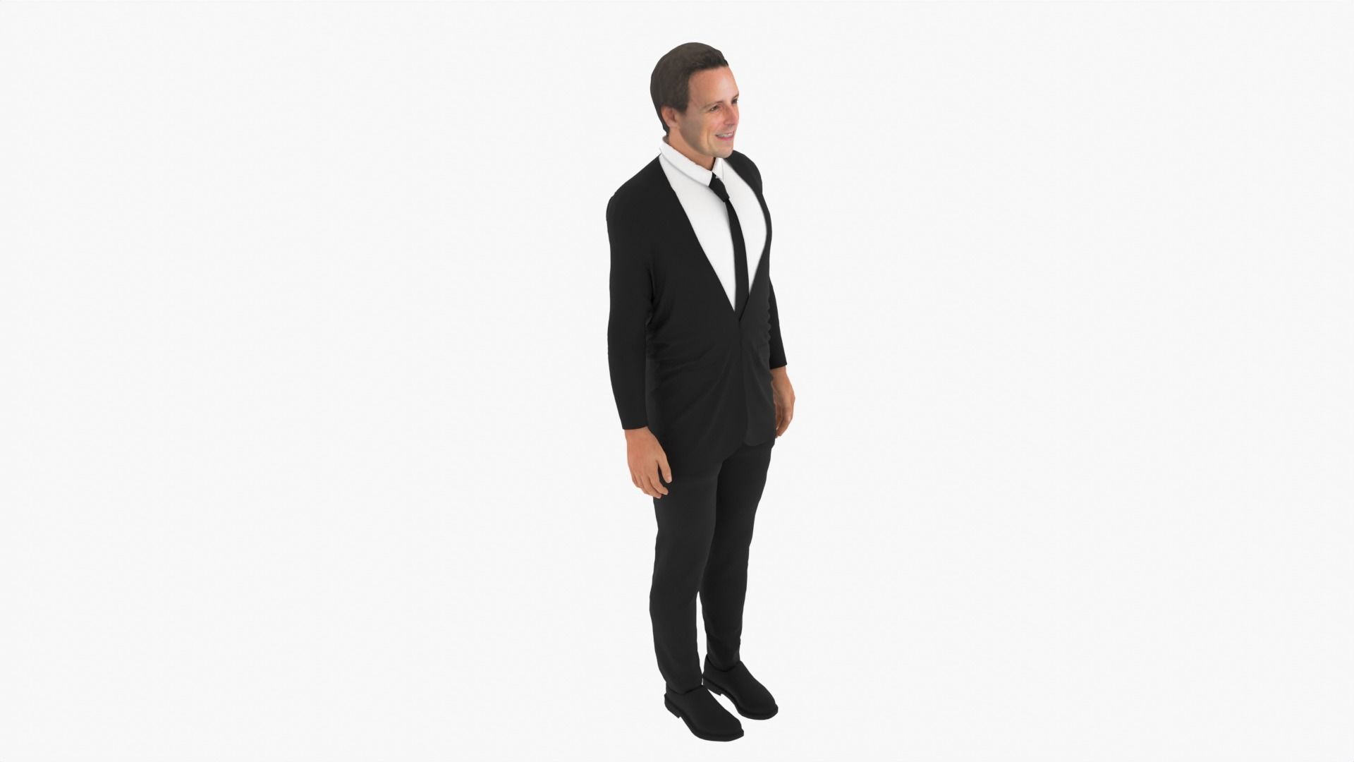 Seth Meyers Low-poly 3D model_3