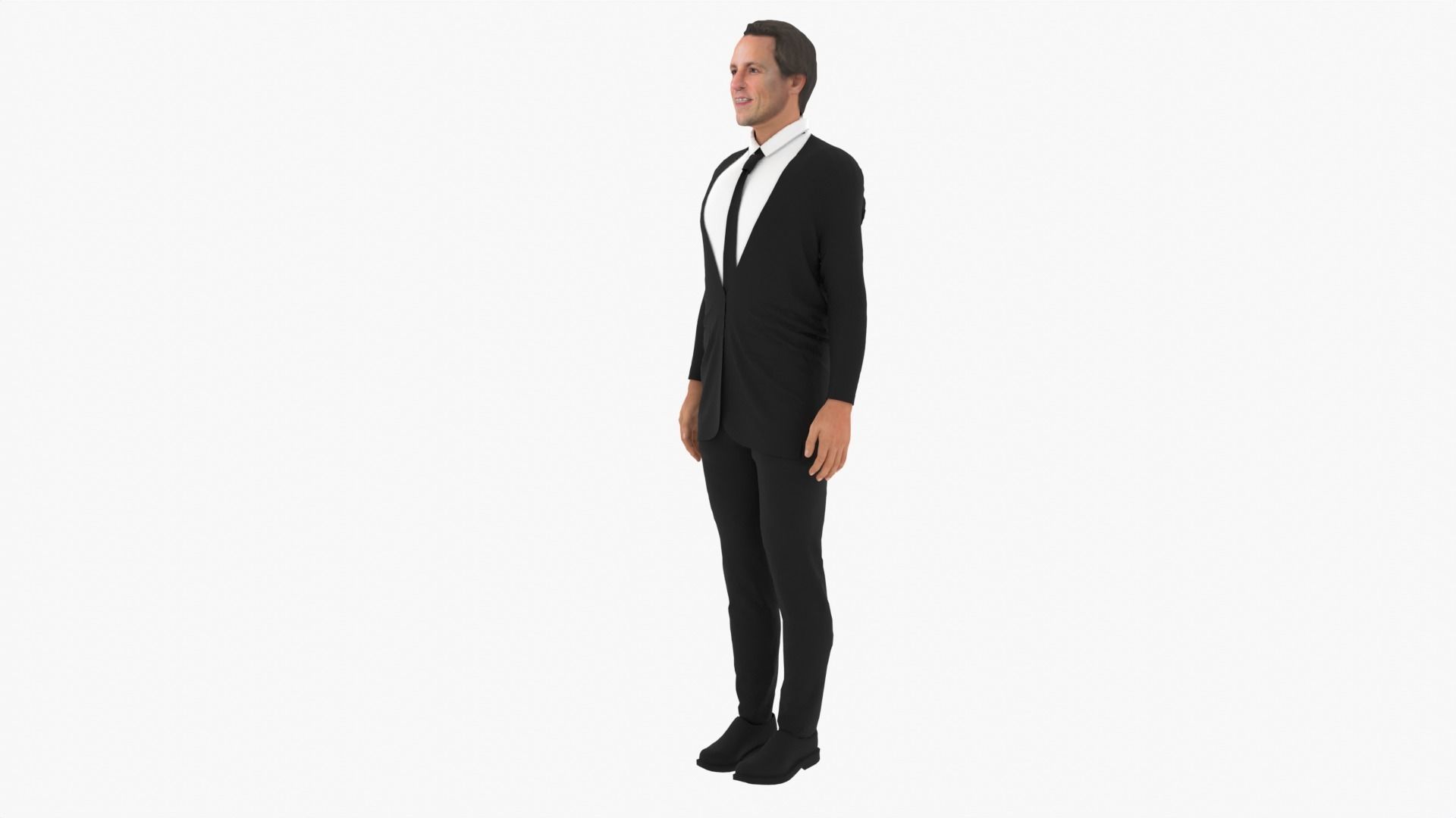 Seth Meyers Low-poly 3D model_4