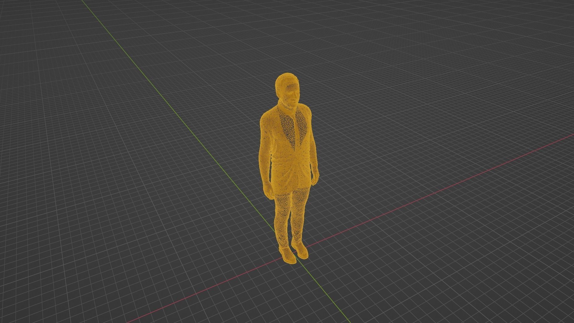 Seth Meyers Low-poly 3D model_8