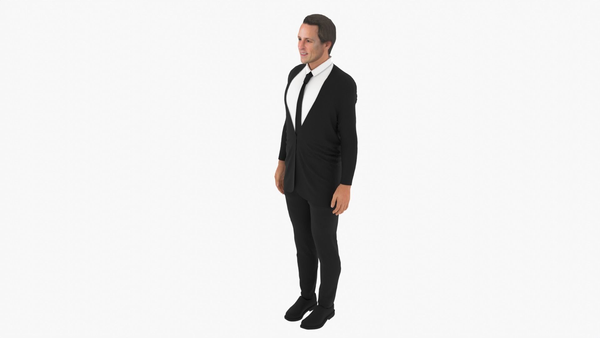 Seth Meyers Low-poly 3D model_2