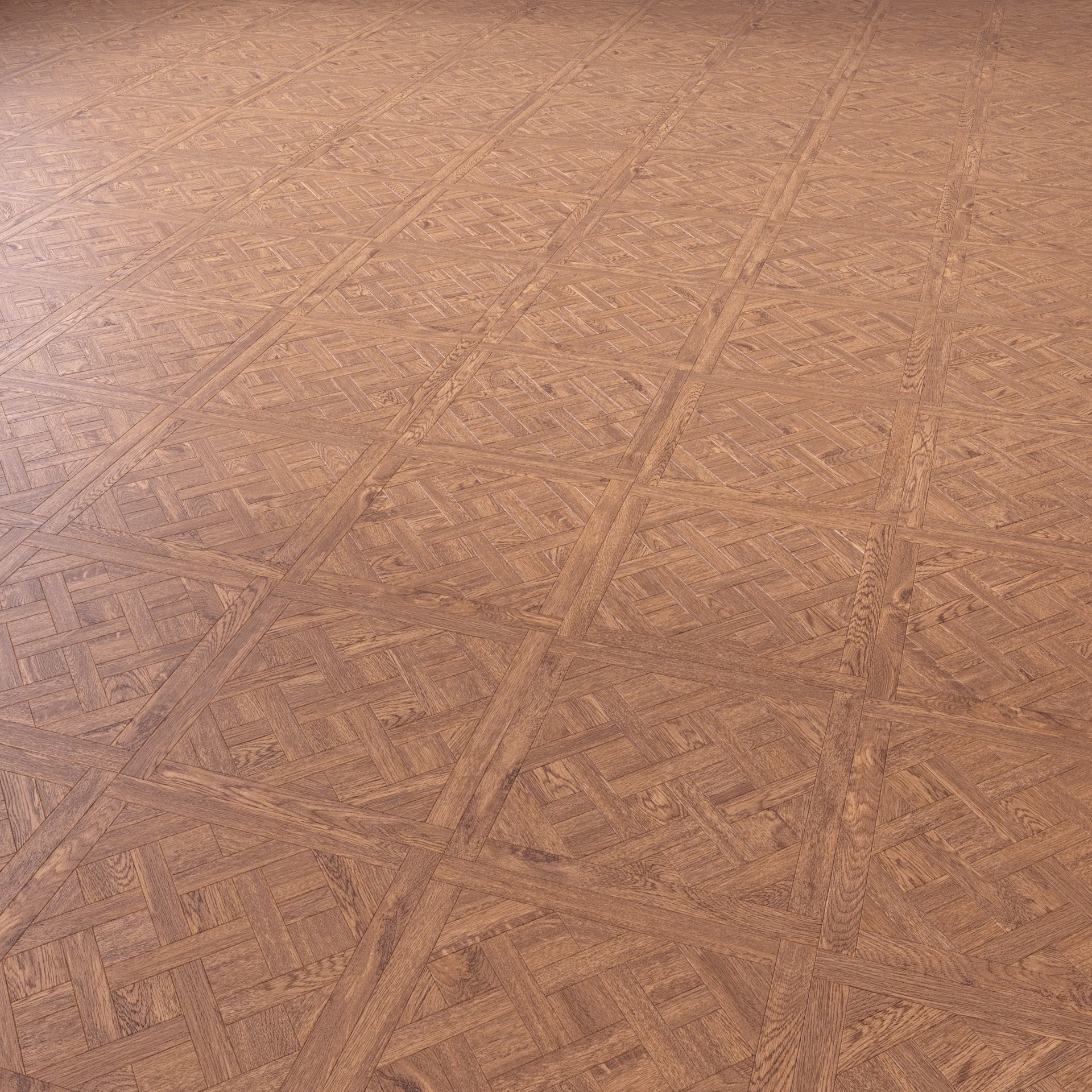 Parquet - Laminate - Wooden floor 2 in 1 Low-poly 3D model_8